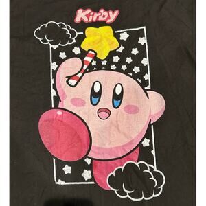 KIRBY New Black SS Graphic Tee Size 2XL
